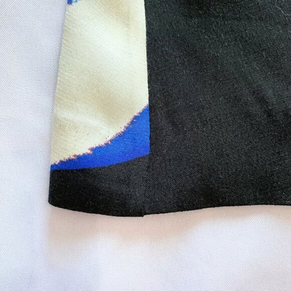 NWOT MASSIMO DUTTI BLACK FLORAL FRONT-KNOT MIDI DRESS - 4 - Picture 12 of 13